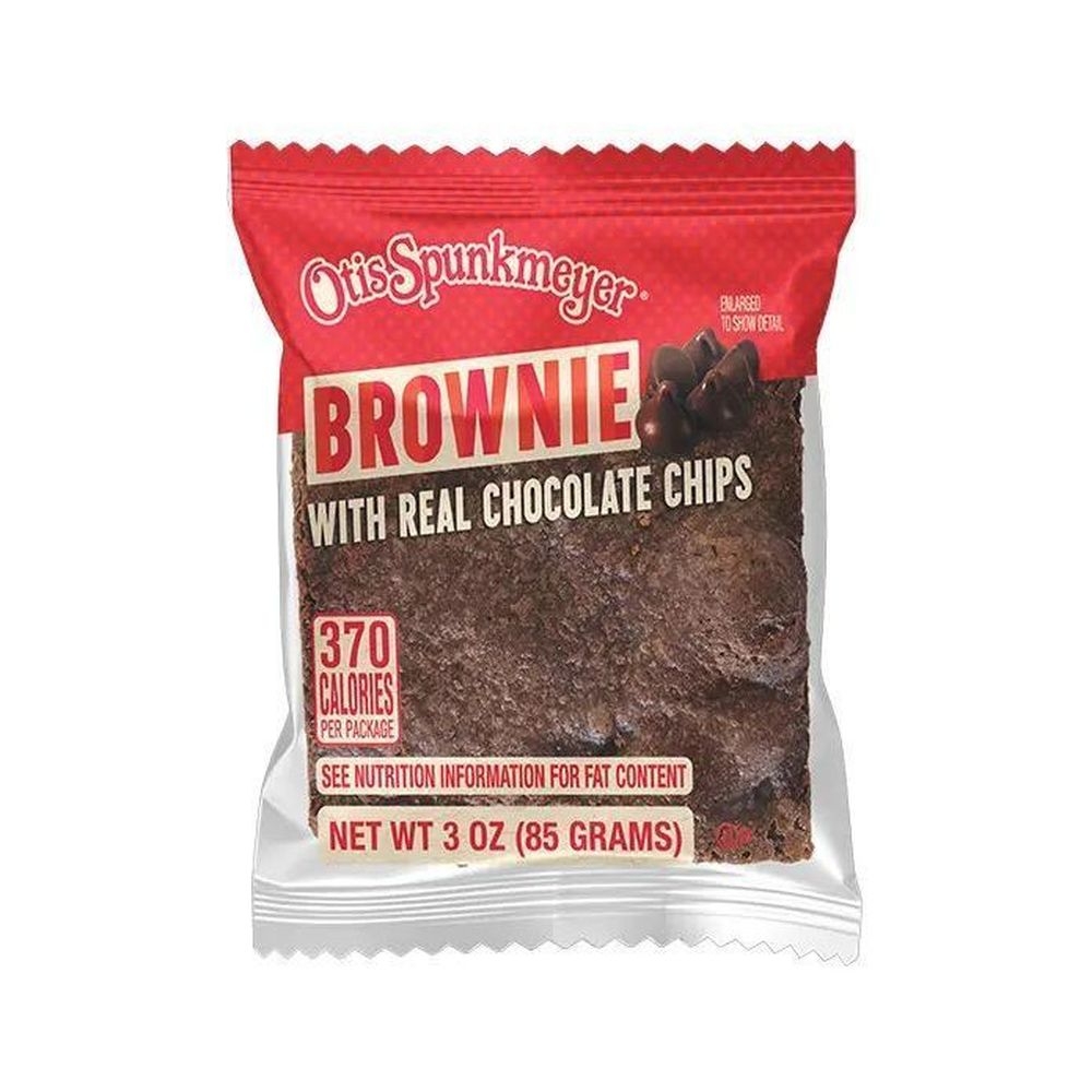 Otis Spunkmeyer Brownie with Real Chocolate Chips, 3 Ounce -- 48 per case