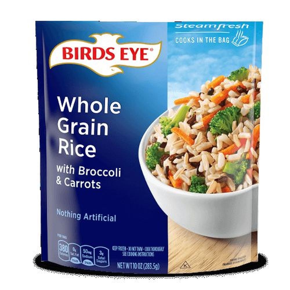 Birds Eye Steamfresh Whole Grain Rice With Broccoli And Carrots, 10 Ounce -- 7 Per Case