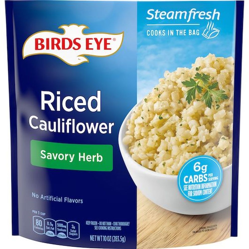 Birds Eye Steamfresh Veggie Made Riced Cauliflower with Herbs, 10 Ounce -- 7 per case