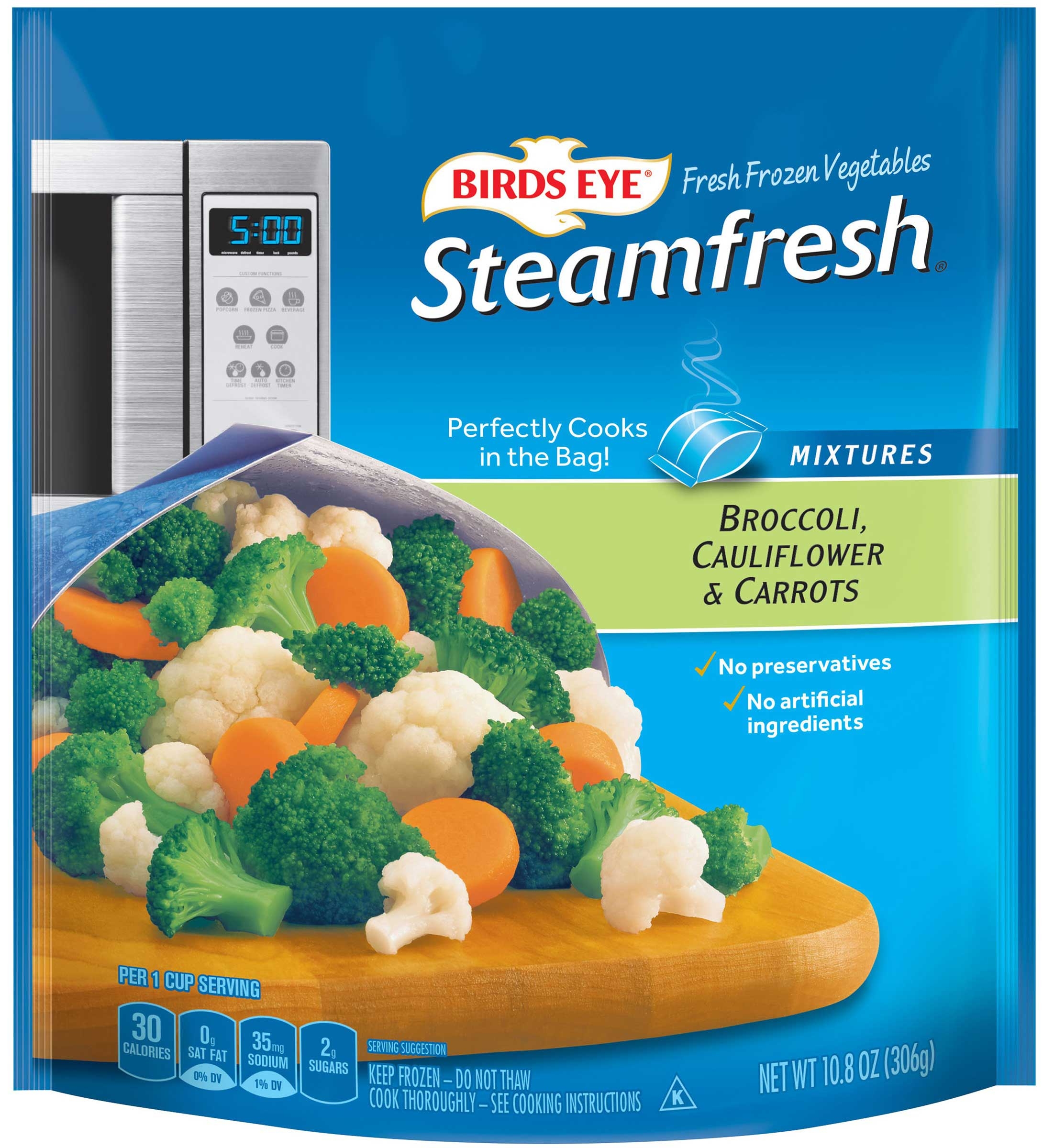Birds Eye Steamfresh California Blend Vegetables, 10.8 Ounce -- 6 Per Case