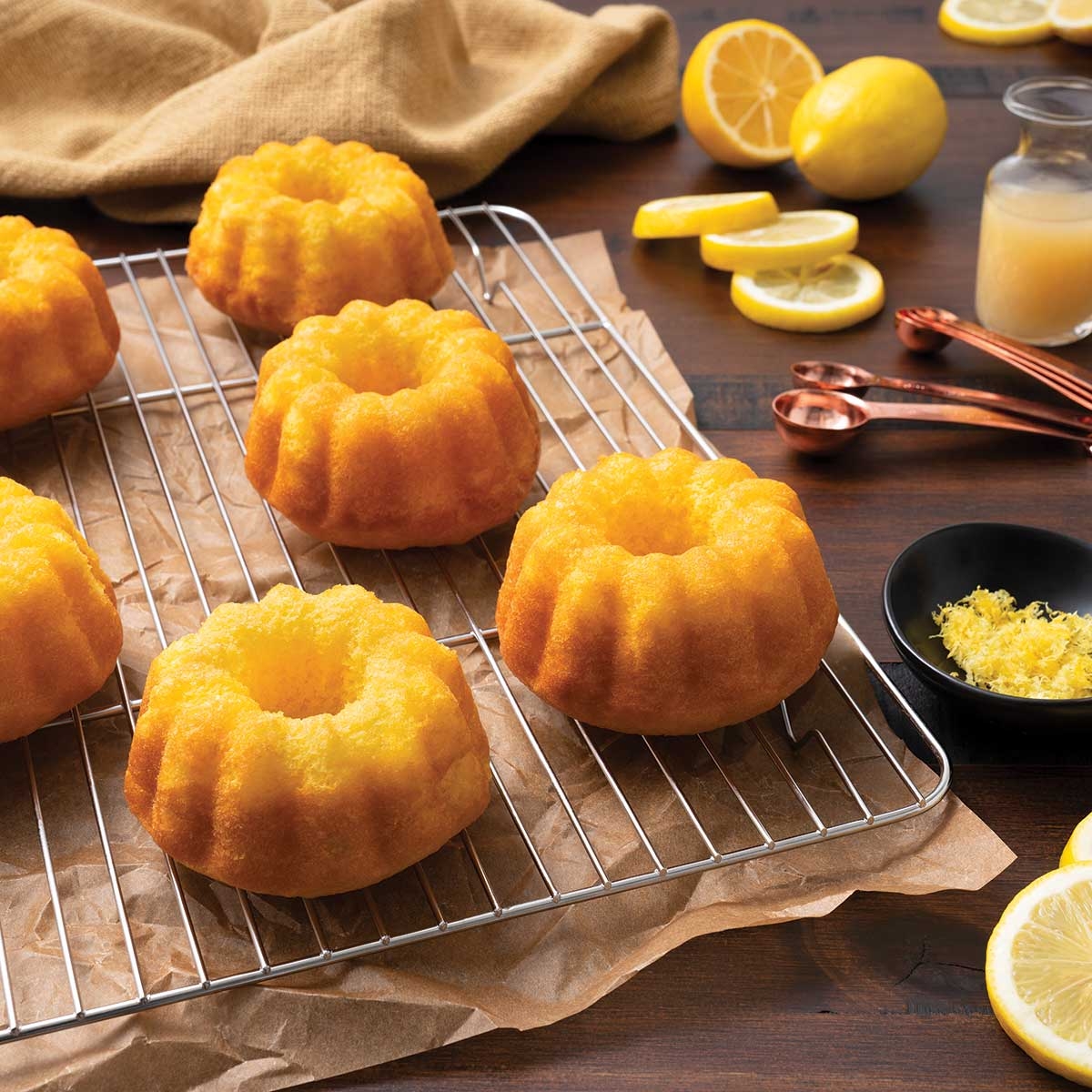 New Day Lemon Mini Bundt Cake, 3 Ounce -- 24 per case