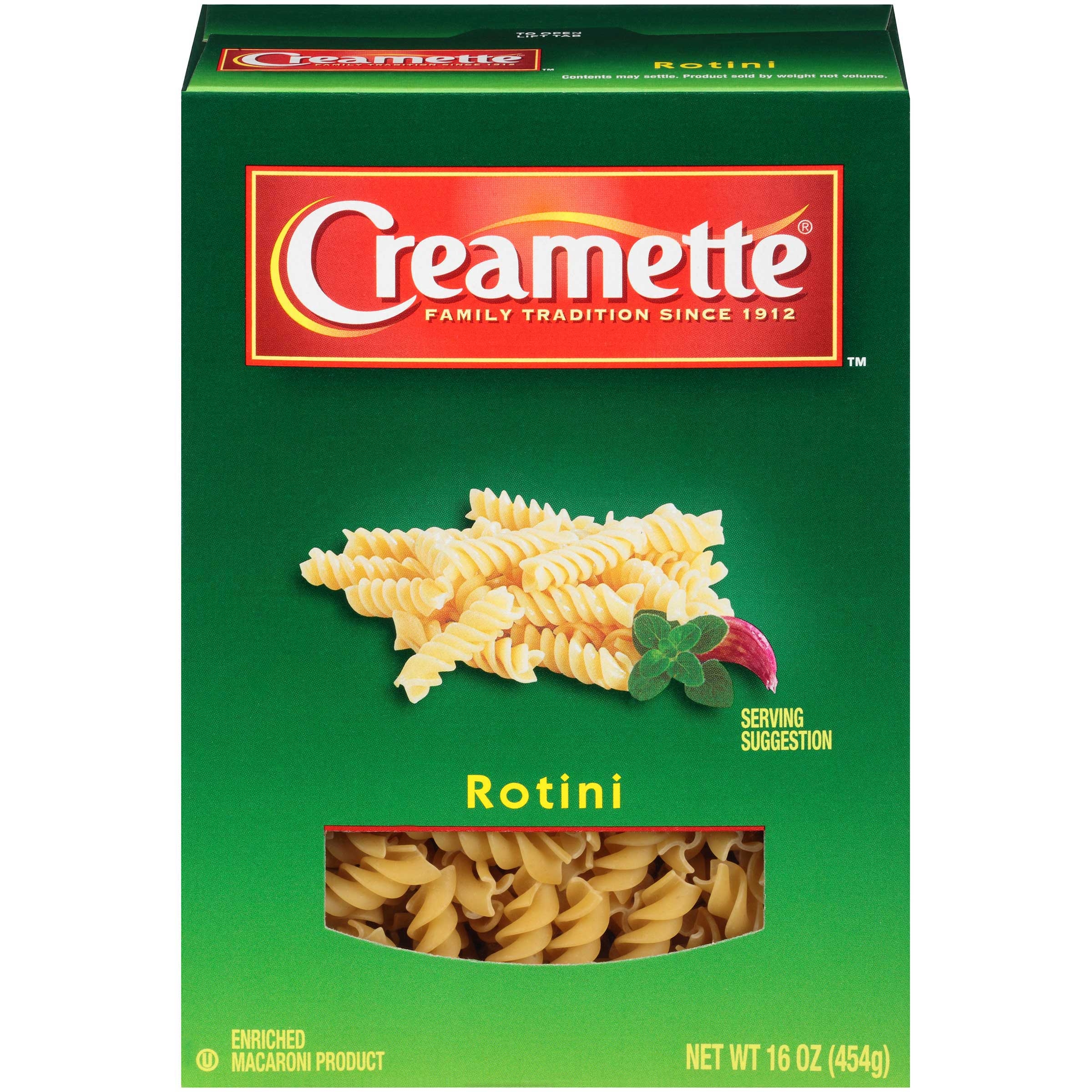 Creamette Rotini, 16 Ounce -- 12 per case.