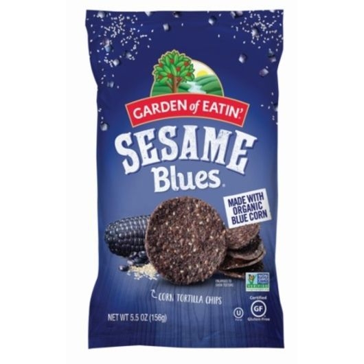 Garden Of Eatin Sesame Blues Tortilla Chips, 5.5 Ounce -- 12 per case