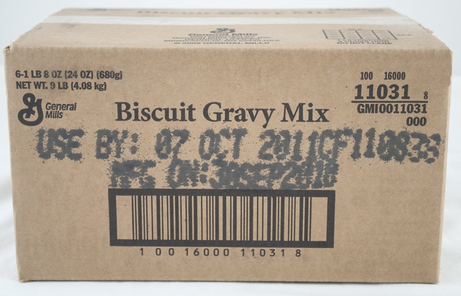 General Mills Value Biscuit Gravy Mix 6 Case 1.5 Pound