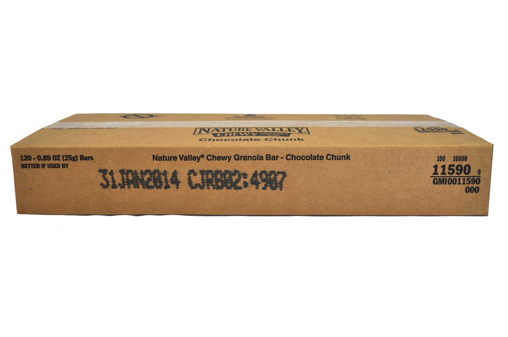 Nature Valley Chocolate Chip Chewy Granola Bar, 0.89 ounce -- 120 per case