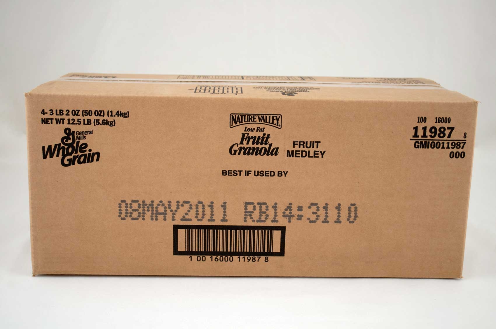 Nature Valley Granola Low Fat Fruit Cereal Bulk Pak, 50 Ounce -- 4 Per Case