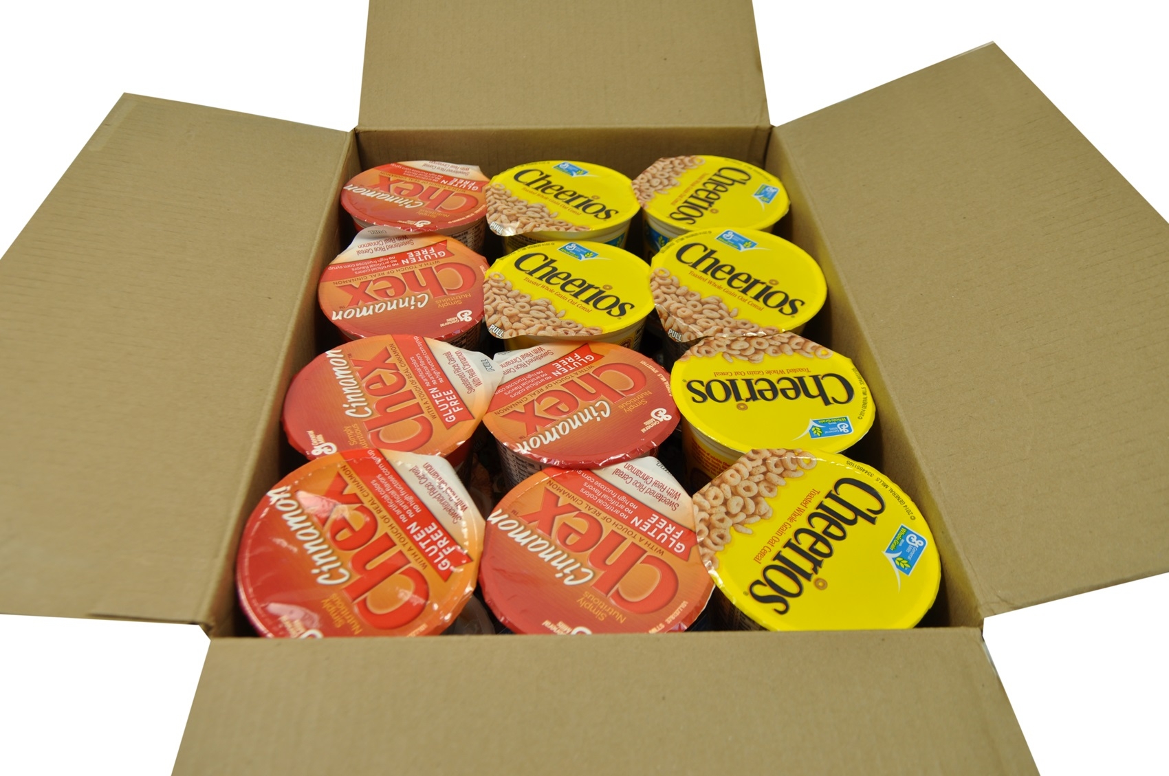General Mills Cereal in a Cup, Assorted Pack -- 60 per case.