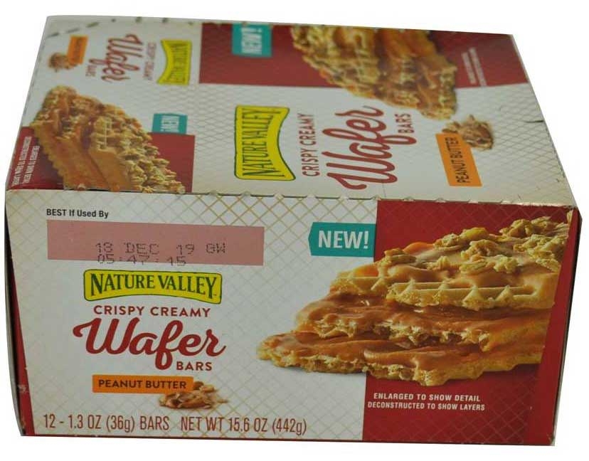 Nature Valley Peanut Butter Wafer Bar, 1.3 Ounce - 12 count per pack -- 4 packs per case