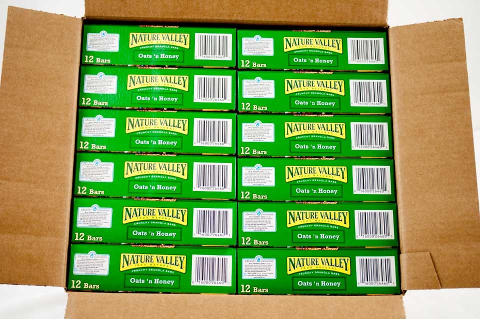 Nature Valley Oats and Honey Granola Bar, 8.9 Ounce -- 12 per case.
