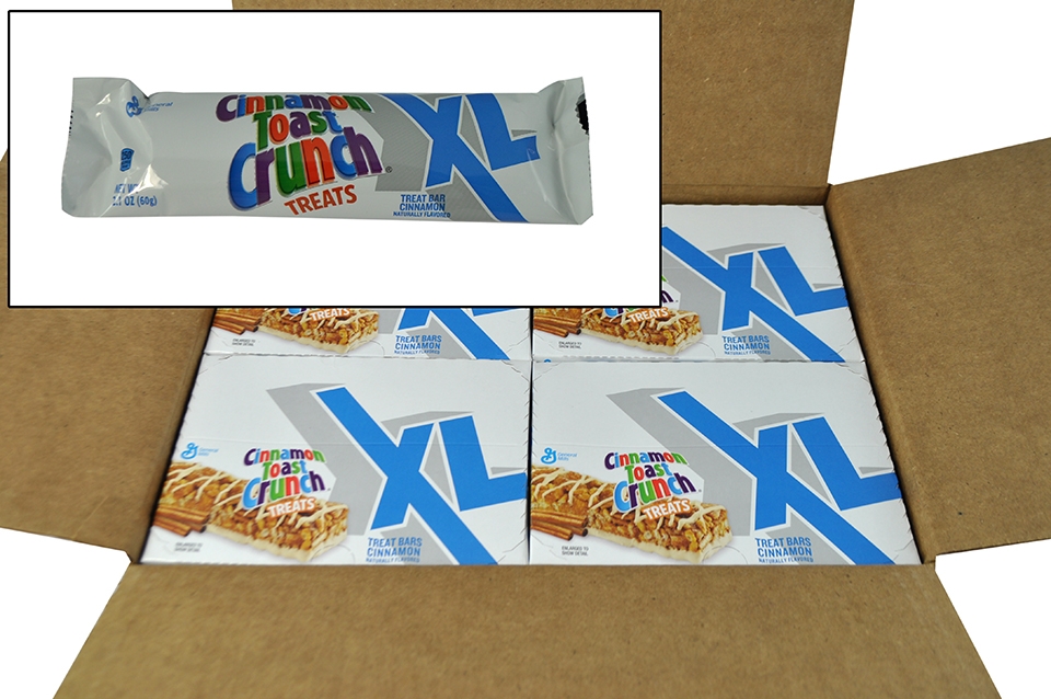 Cinnamon Toast Crunch Cereal Treat Bar, 25.2 Ounce -- 8 per case.