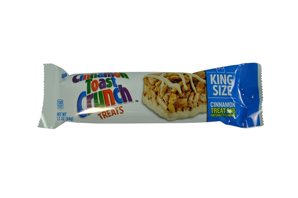 Cinnamon Toast Crunch Cereal Treat Bar, 25.2 Ounce -- 8 per case.
