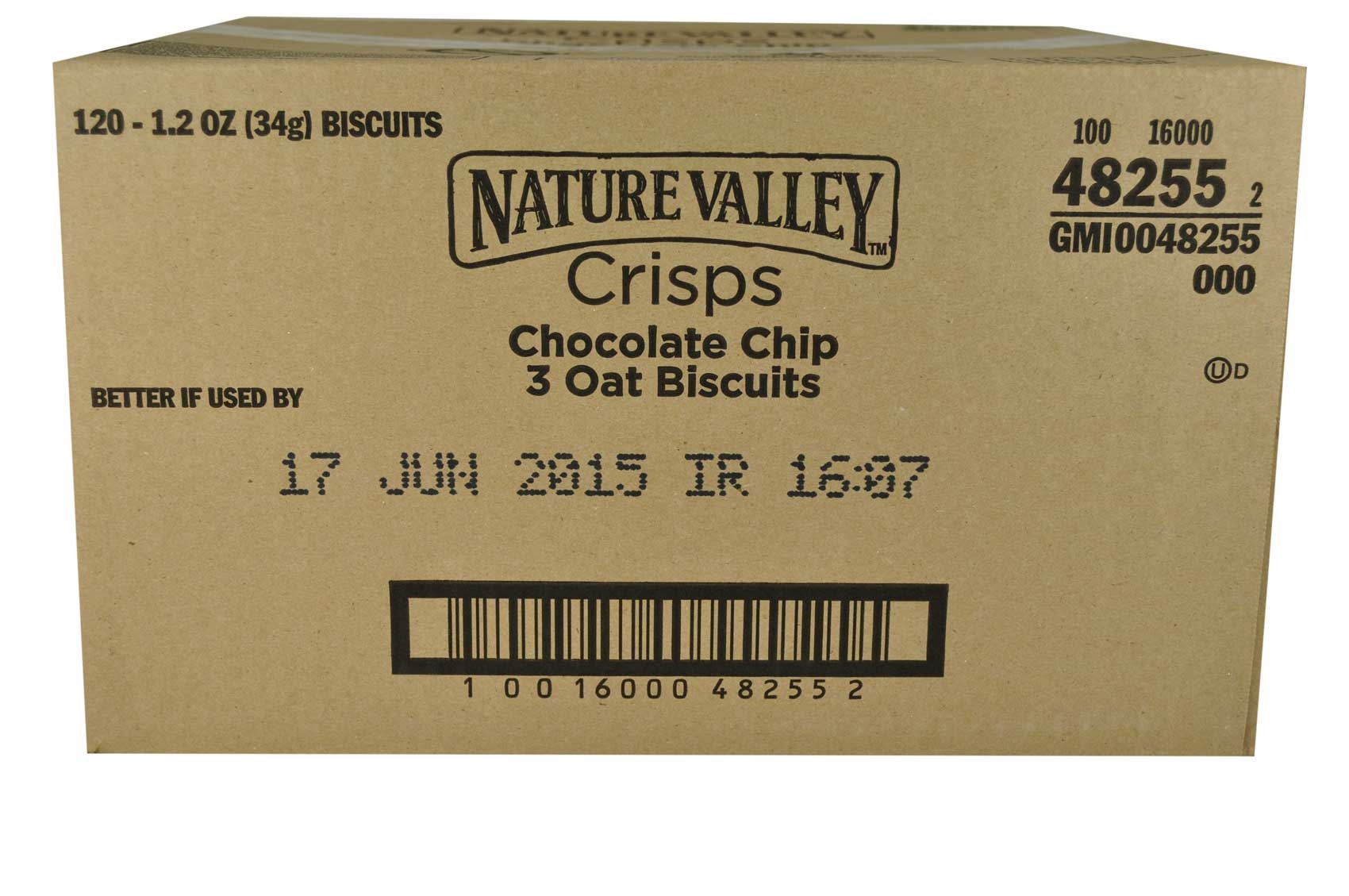 Nature Valley Chocolate Chip Crisp, 1.2 Ounce -- 120 per case.