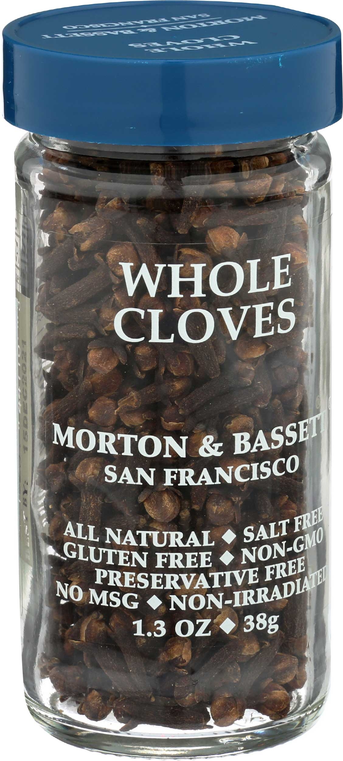 Morton and Bassett Whole Clove, 1.3 Ounce -- 3 per case