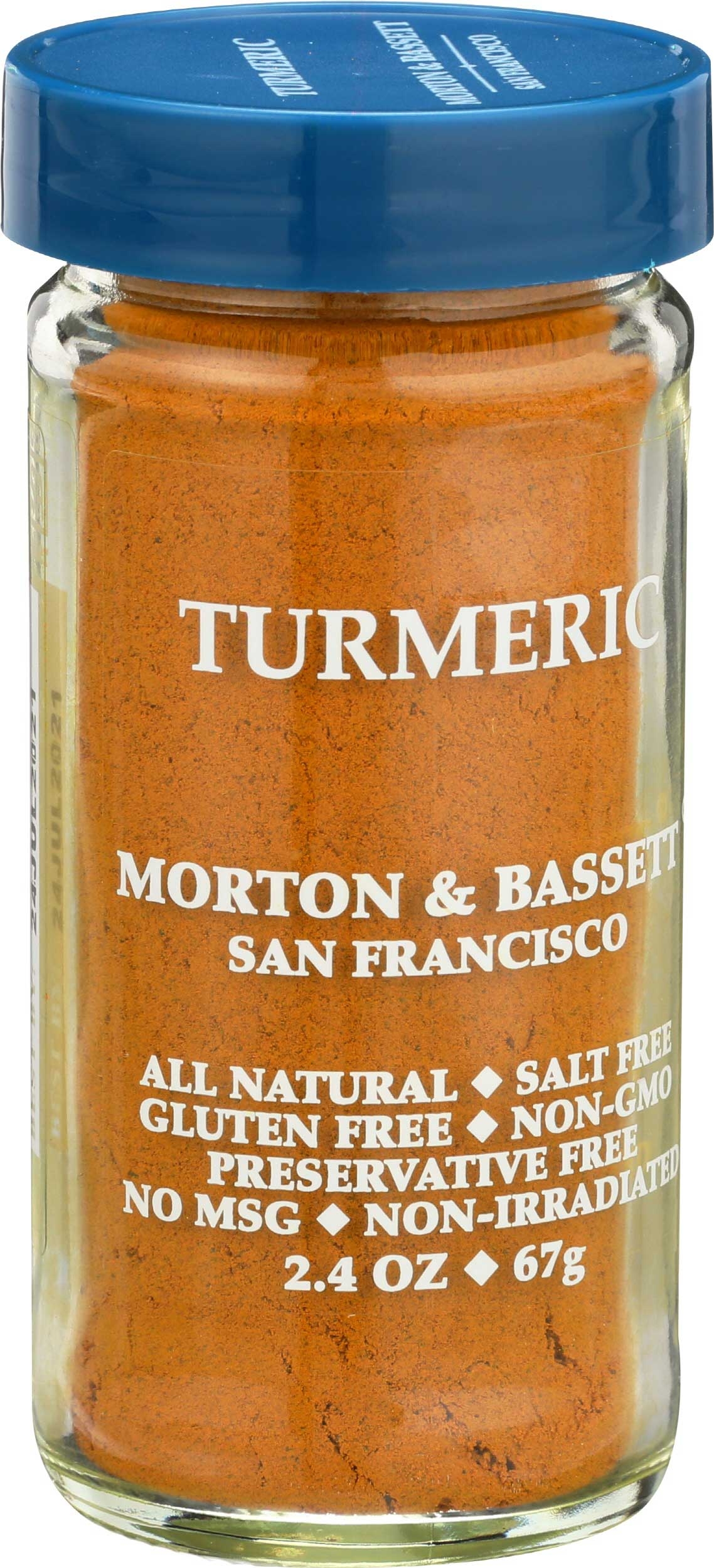 Morton and Bassett Turmeric, 2.4 Ounce -- 3 per case