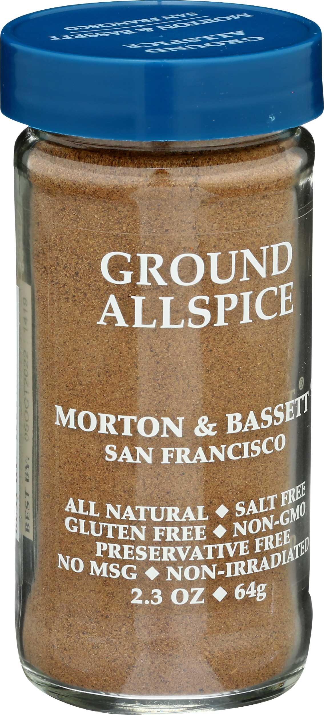 Morton and Bassett Ground Allspice, 2.3 Ounce -- 3 per case