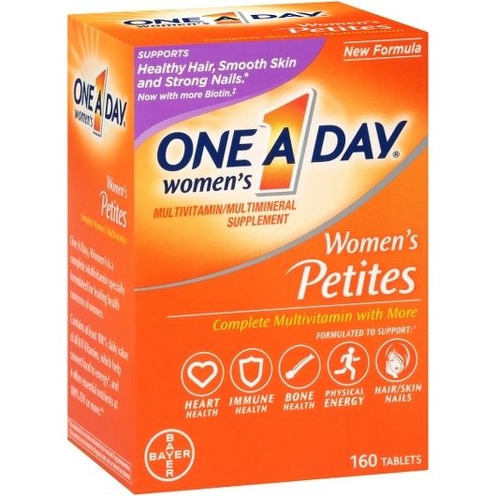 One-A-Day Women Petites Multivitamin Tablets, 160 count -- 24 per case