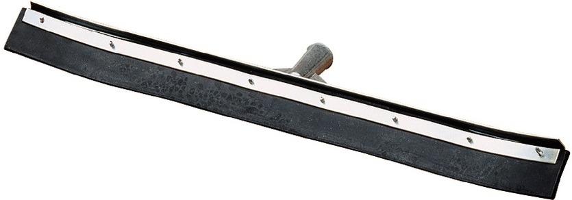 Carlisle Curved End Black Rubber Squeegee, 24 inch -- 6 per case