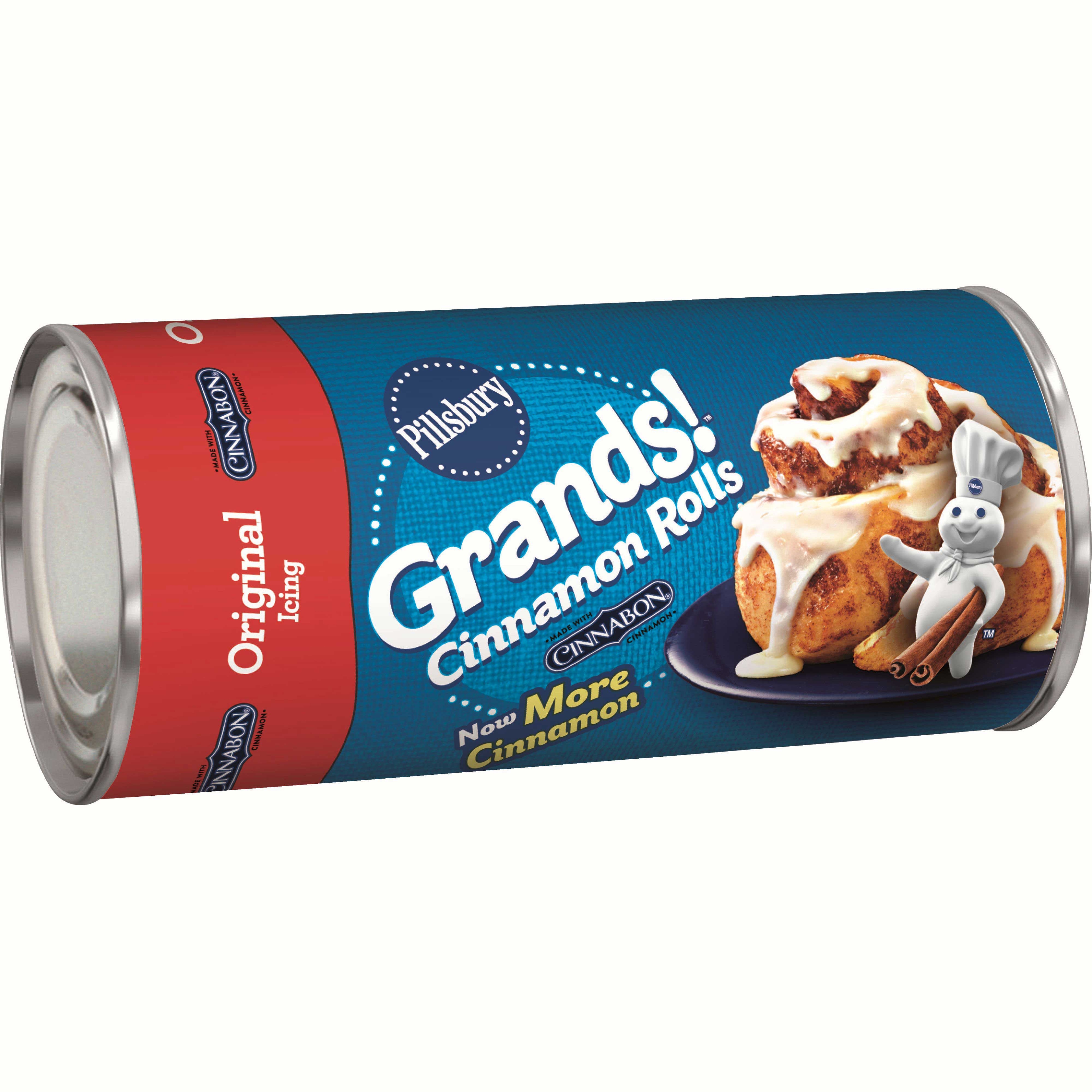Pillsbury Cinnamon Rolls with Icing, 17.5 Ounce -- 12 per case