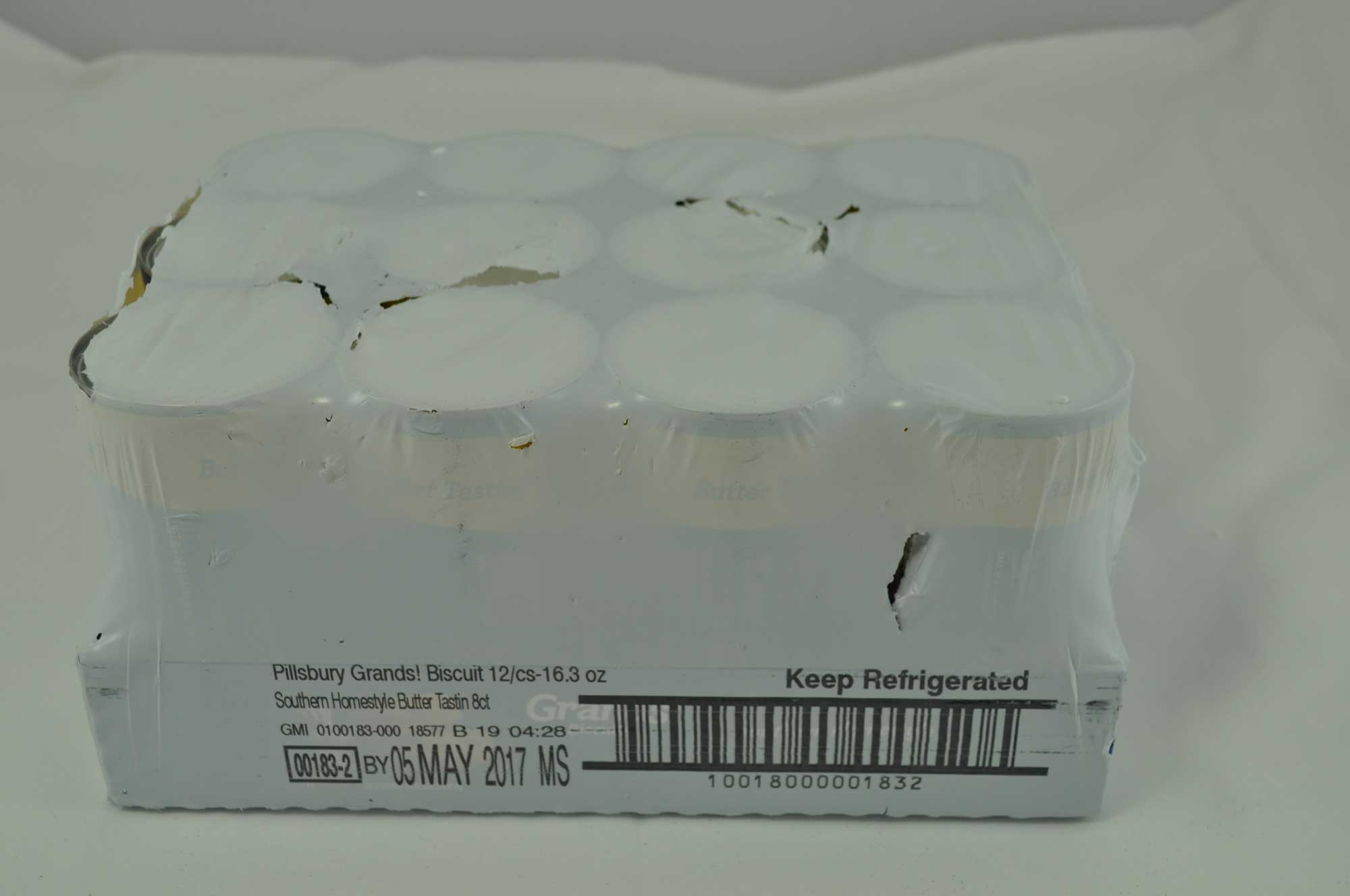 Pillsbury Grands Southern Homestyle Butter Tasting Biscuits, 16.3 Ounce -- 96 per case