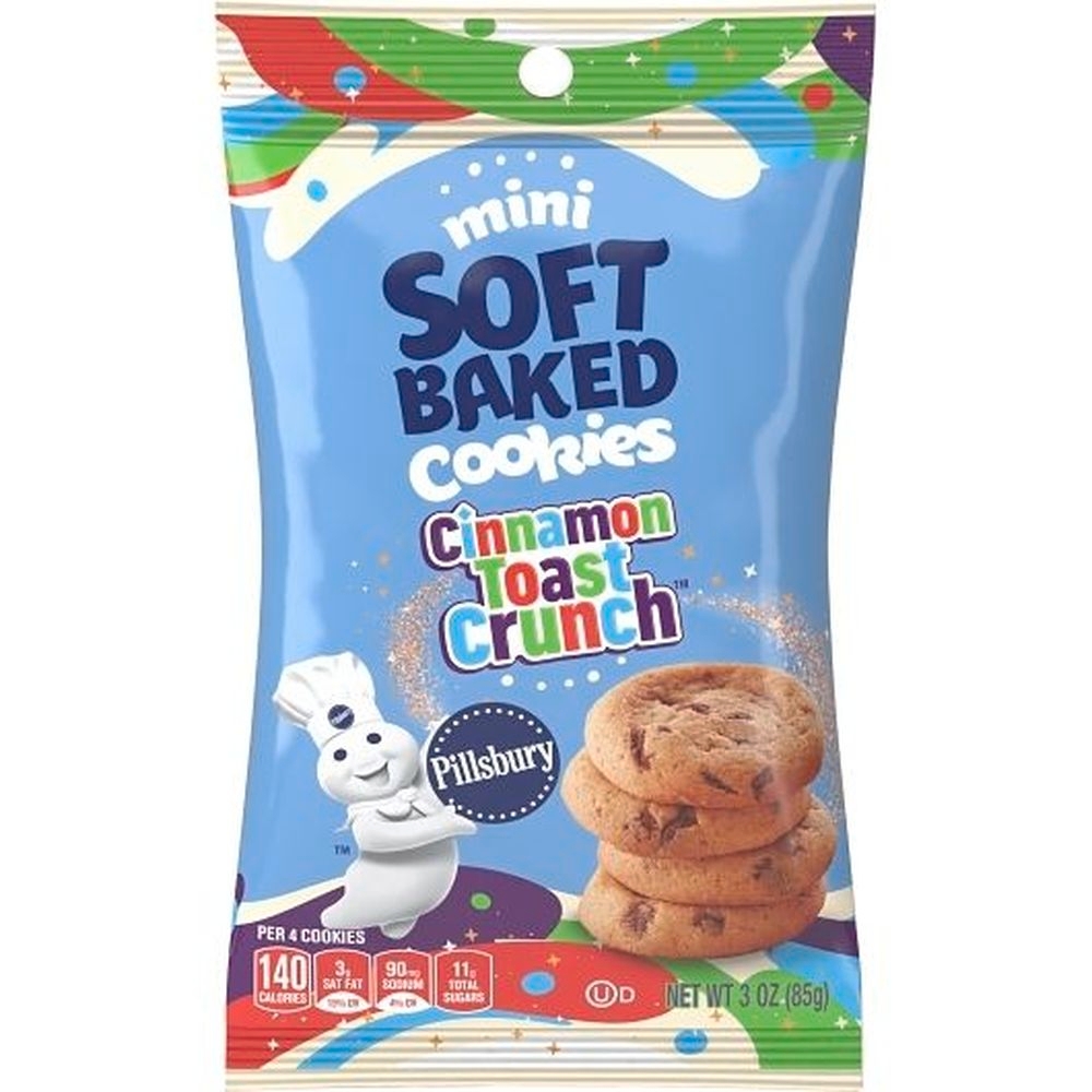 Pillsbury Soft Baked Cinnamon Toast Crunch Cookies, 3 Ounce -- 54 per case