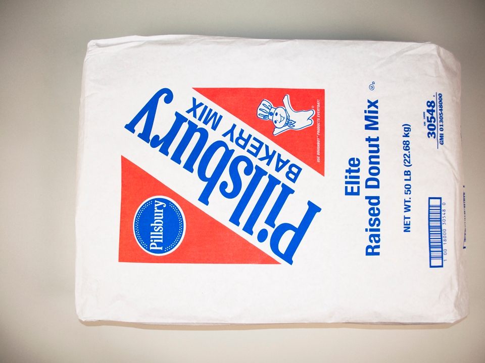 Pillsbury ELITE Yeast Raised Donut Mix, 50 Pound.