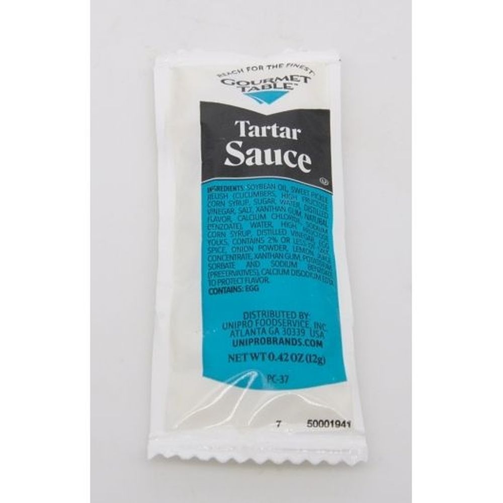 Gourmet Table Tartar Sauce, 12 Gram - 200 per case