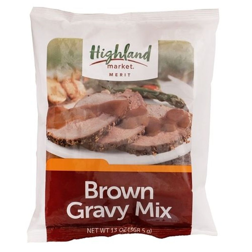 Highland Market Brown Gravy Mix, 13 Ounce - 6 per case