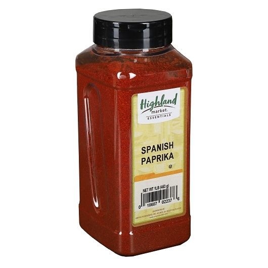 Highland Market Essentials Spanish Paprika, 1 Pound -- 6 per case