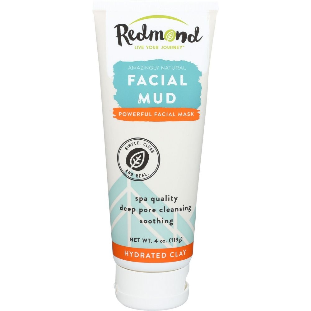 Redmond Hydrated Clay Facial Mud, 4 Ounce