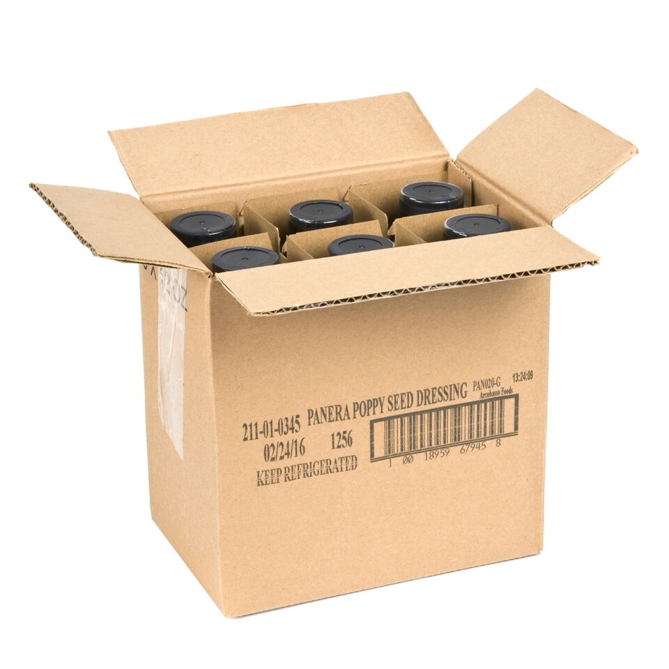Panera Poppy Seed Salad Dressing, 12 Ounce -- 6 per case.