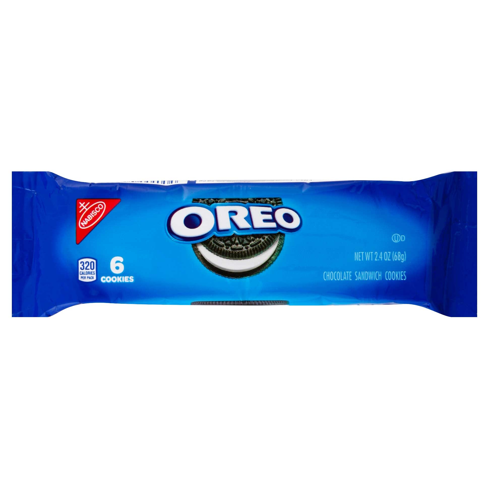 Oreo Sandwich Cookies - Sleeve Pack, 2.4 Ounce -- 120 per case.