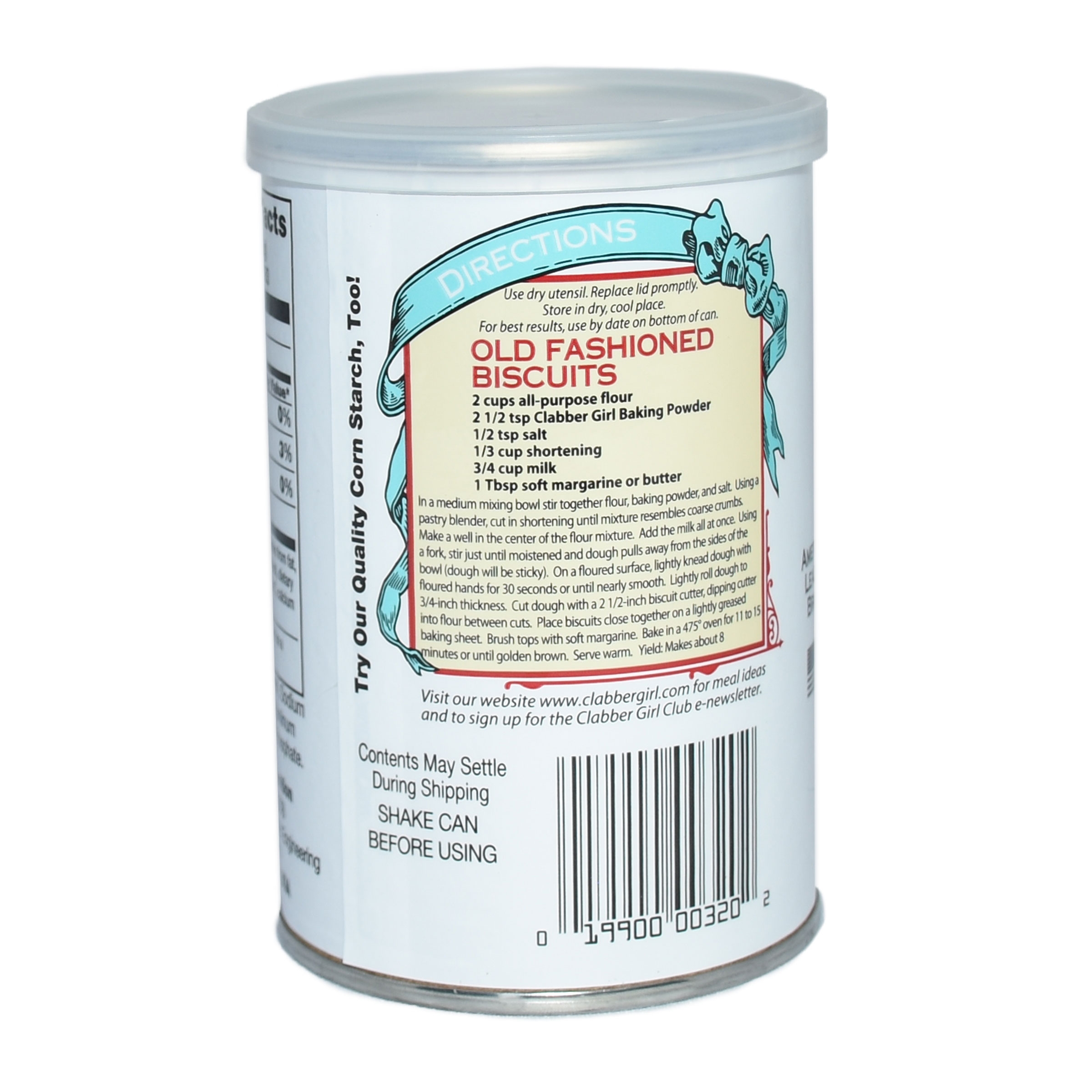 Clabber Girl Baking Powder, 8.1 Ounce -- 24 per case