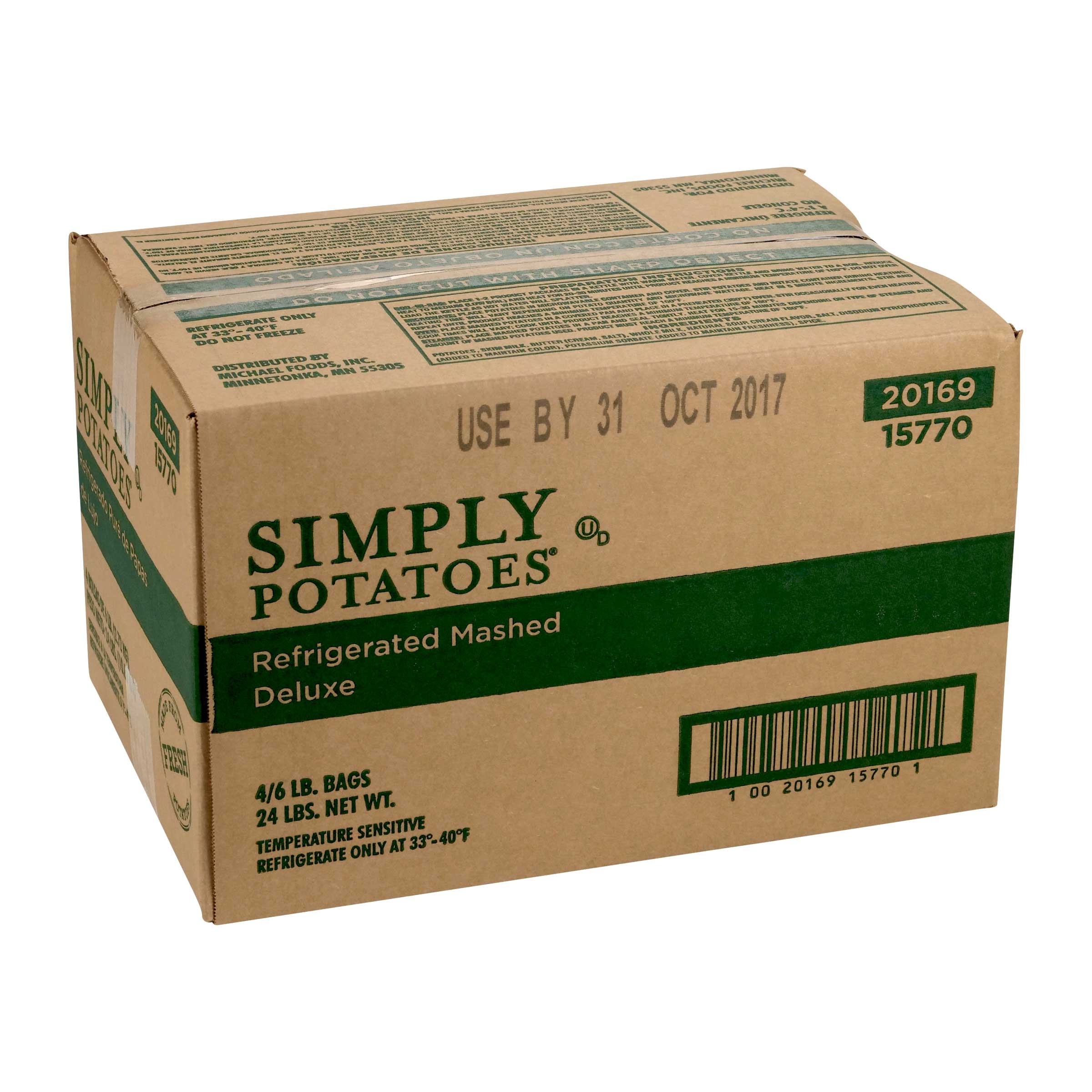 Michael Foods Northern Star Deluxe Mashed Potato, 6 Pound -- 4 per case.