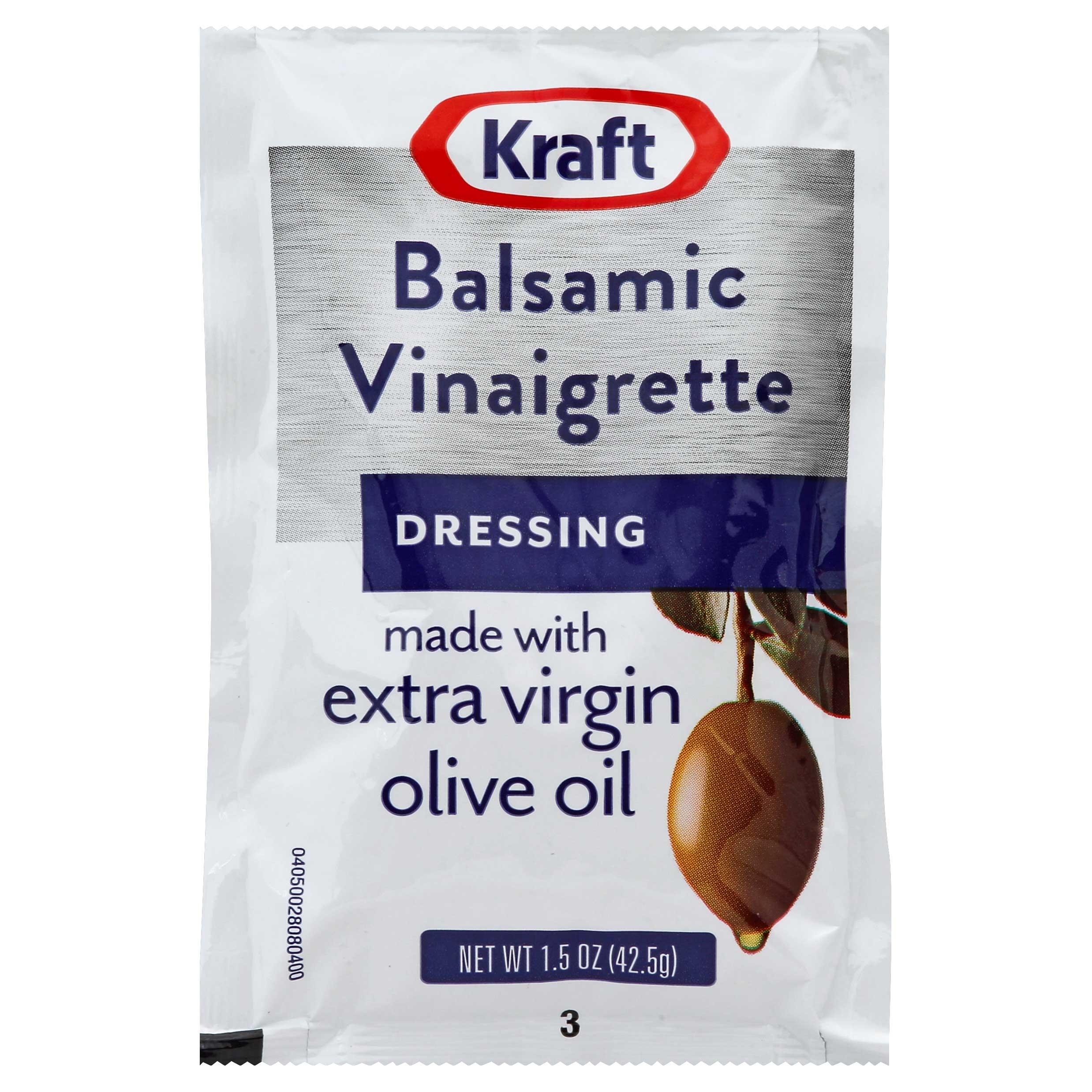 Kraft Portion Control Balsamic Vinaigrette Dressing, 1.5 Ounce -- 60 per case.