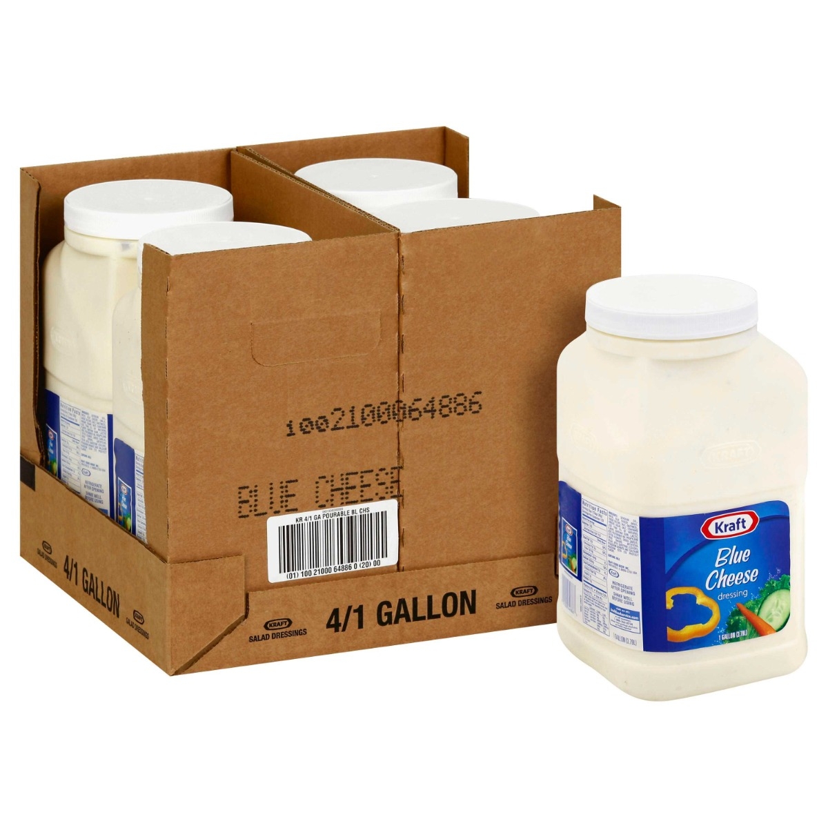 Kraft Blue Cheese Dressing, 1 Gallon -- 4 Per Case