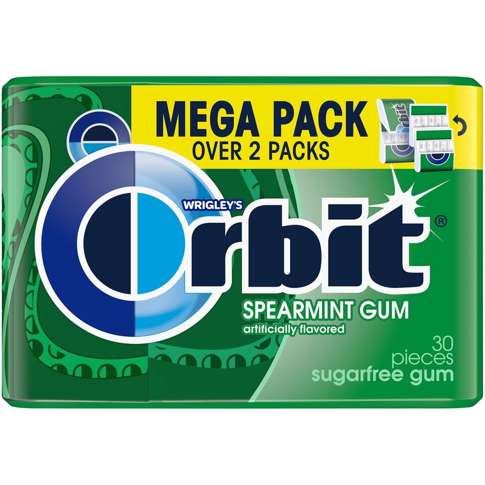 Orbit Spearmint Gum - Mega Pack, 2.011 Ounce -- 48 per case