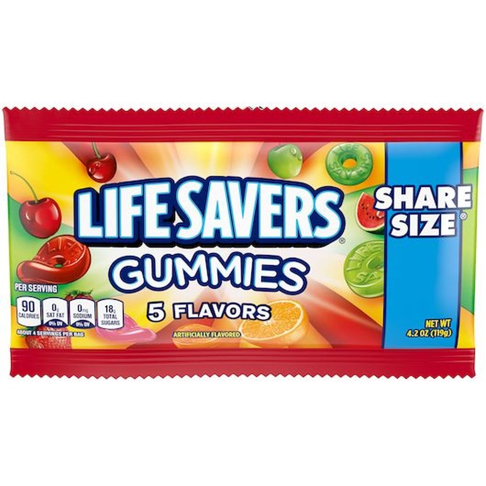 Mixed Share Size Fruit Candy, 159 count