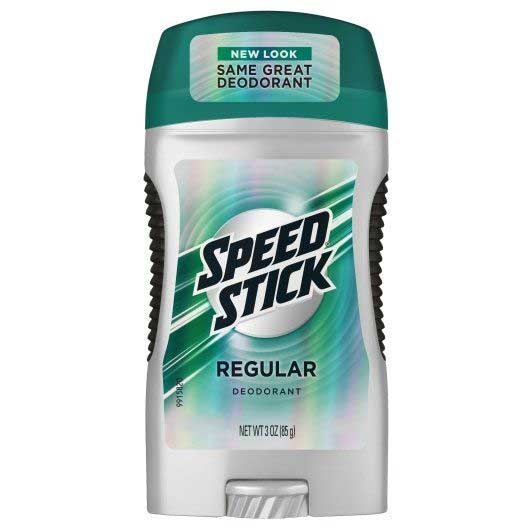 Speed Stick Regular Deodorant, 3 Ounce -- 12 per case