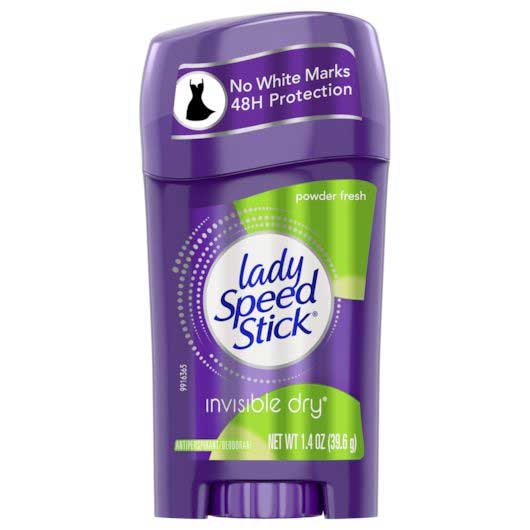 Lady Speed Stick Invisible Dry Powder Fresh Antiperspirant Deodorant, 1.4 Ounce -- 12 per case