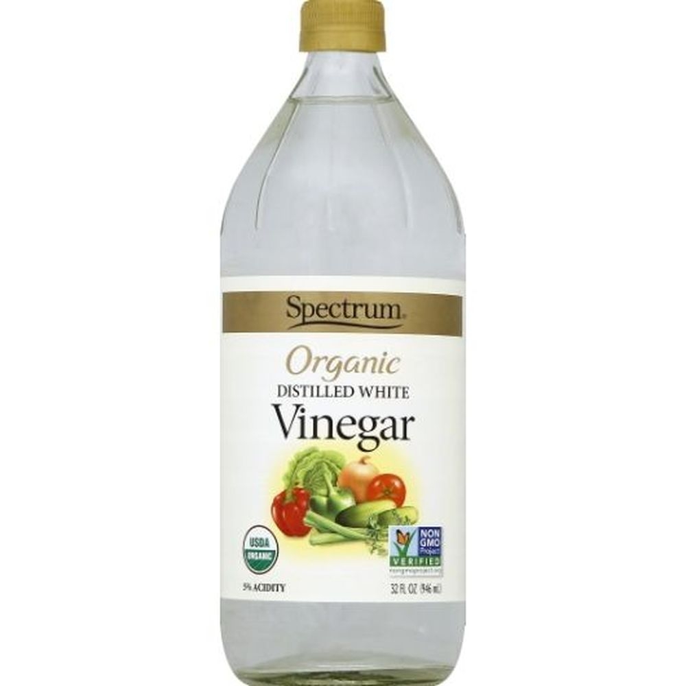 Spectrum Organic Distilled White Vinegar, 32 Fluid Ounce -- 12 per case