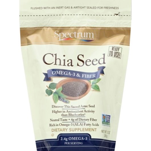 Spectrum Chia Seeds, 12 Ounce -- 12 per case