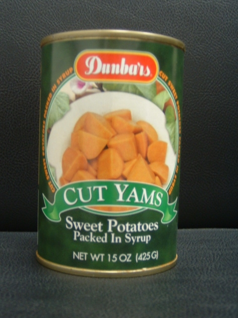 Dunbars Cut Yam Sweet Potatoes in Syrup, 15 Ounce -- 12 per case