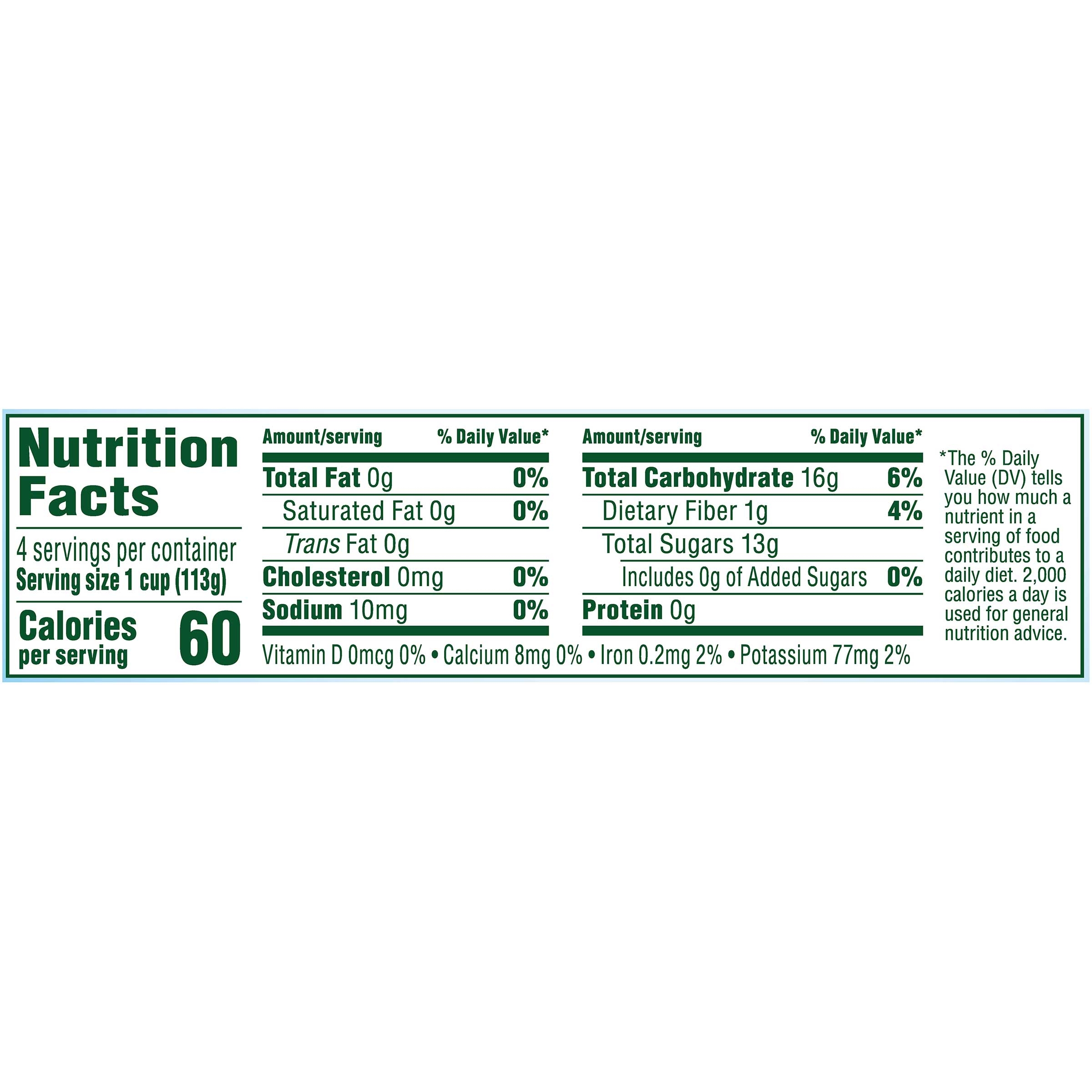 Del Monte Diced Peaches In 100 Percent Juice, 4 ounce -- 24 cups per case