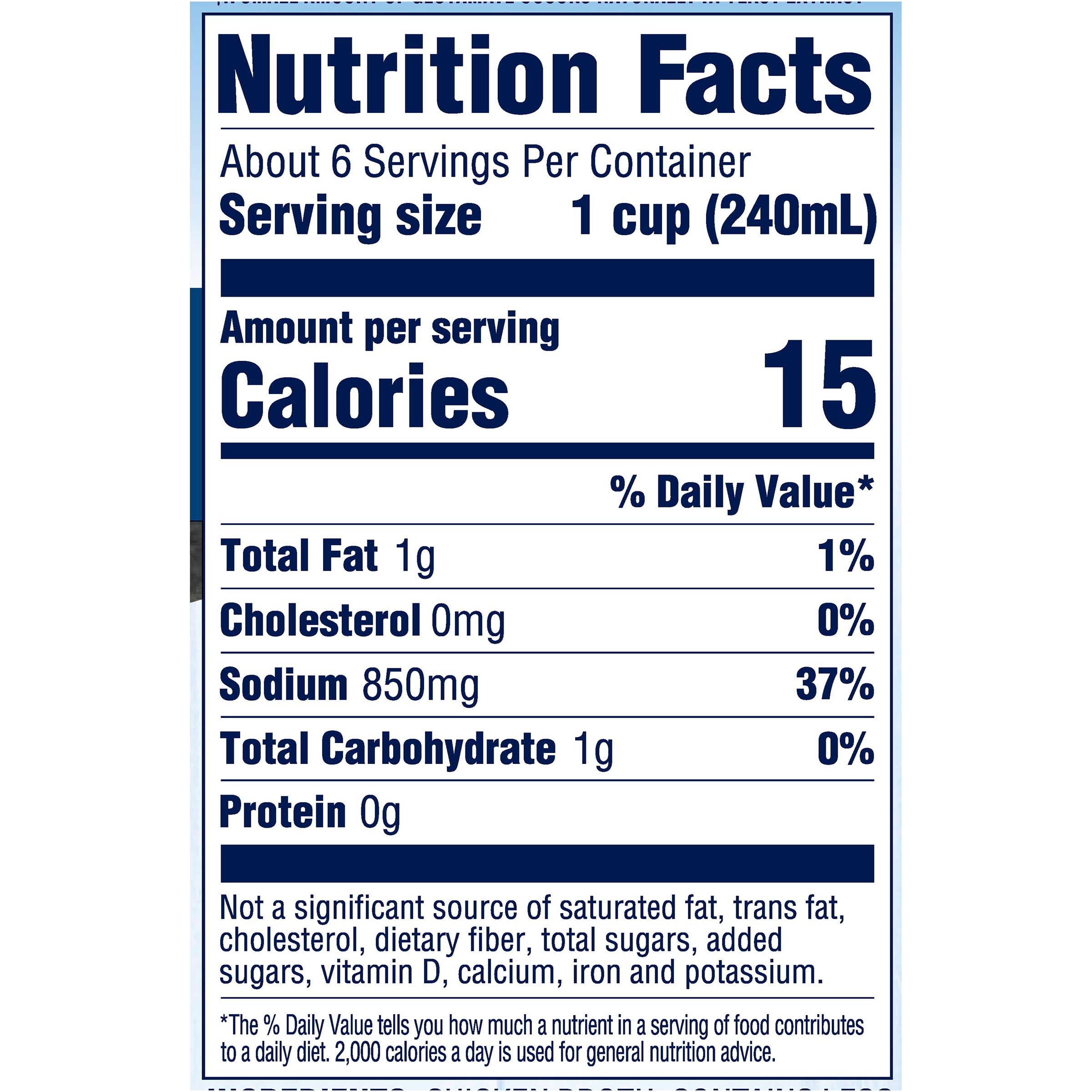 College Inn Chicken Broth, 48 Ounce -- 12 per case.