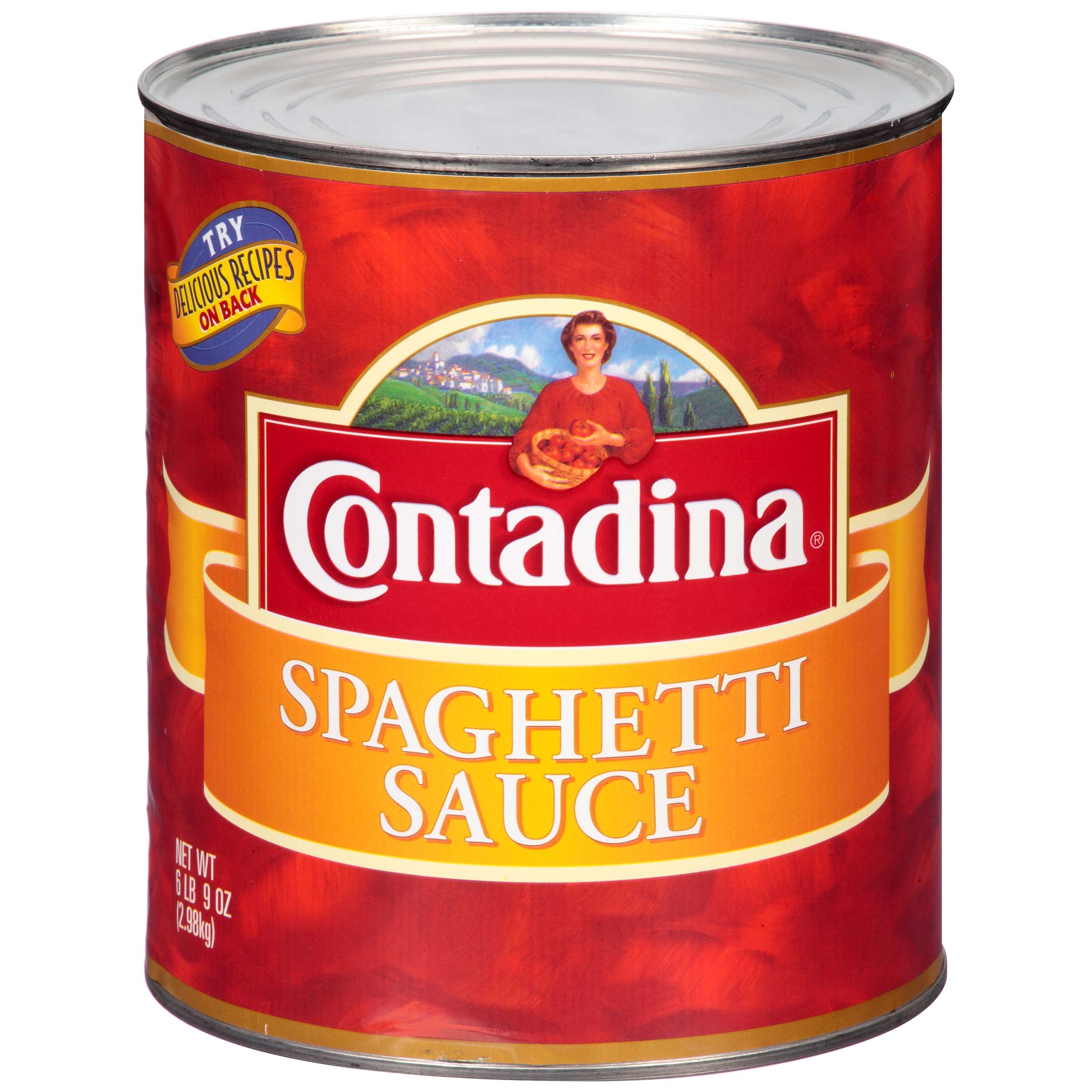 Sauce Contadina Spaghetti 6 Case 105 Ounce