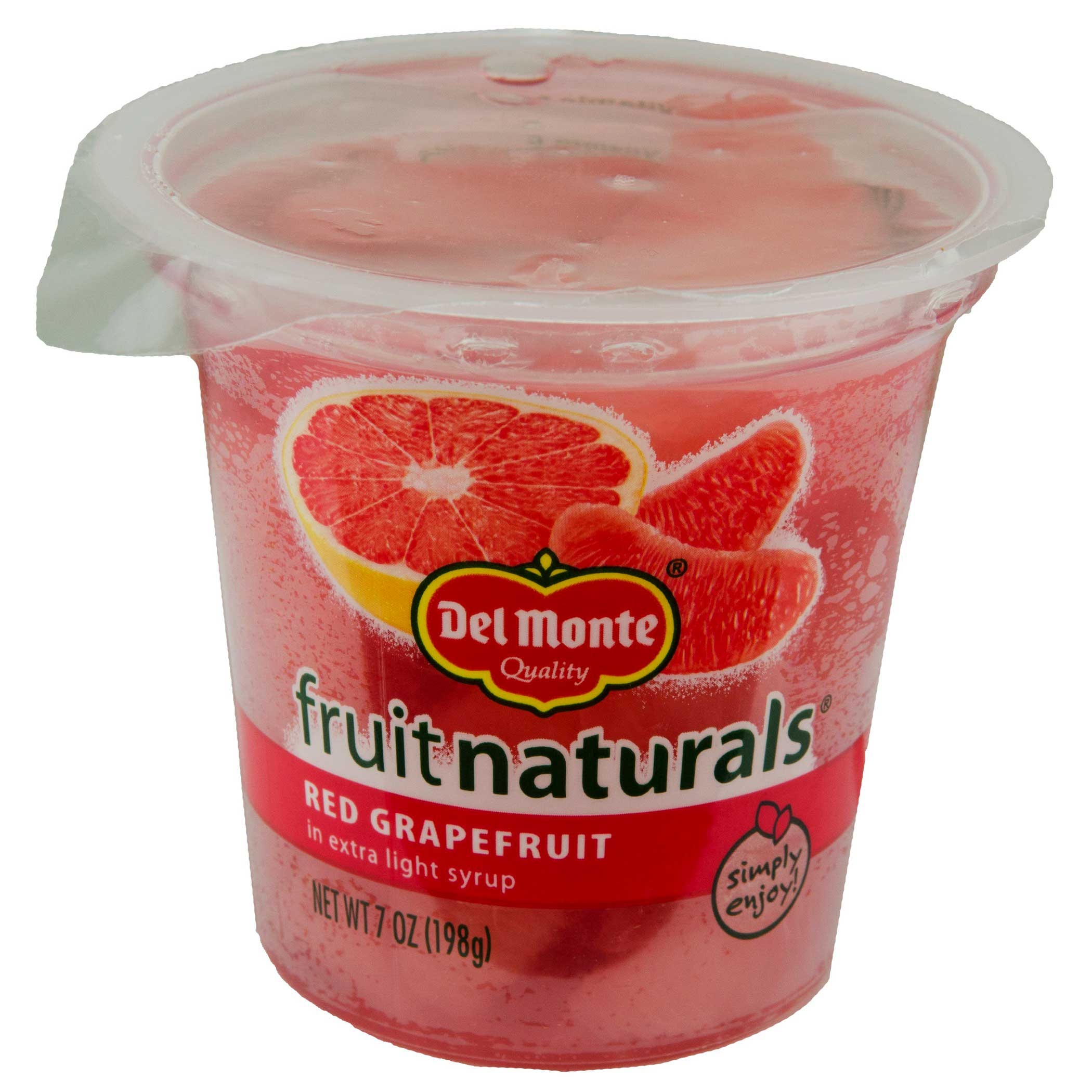 Fruit Naturals Red Grapefruit  in extra light syrup., 7 Ounce -- 12 per case.