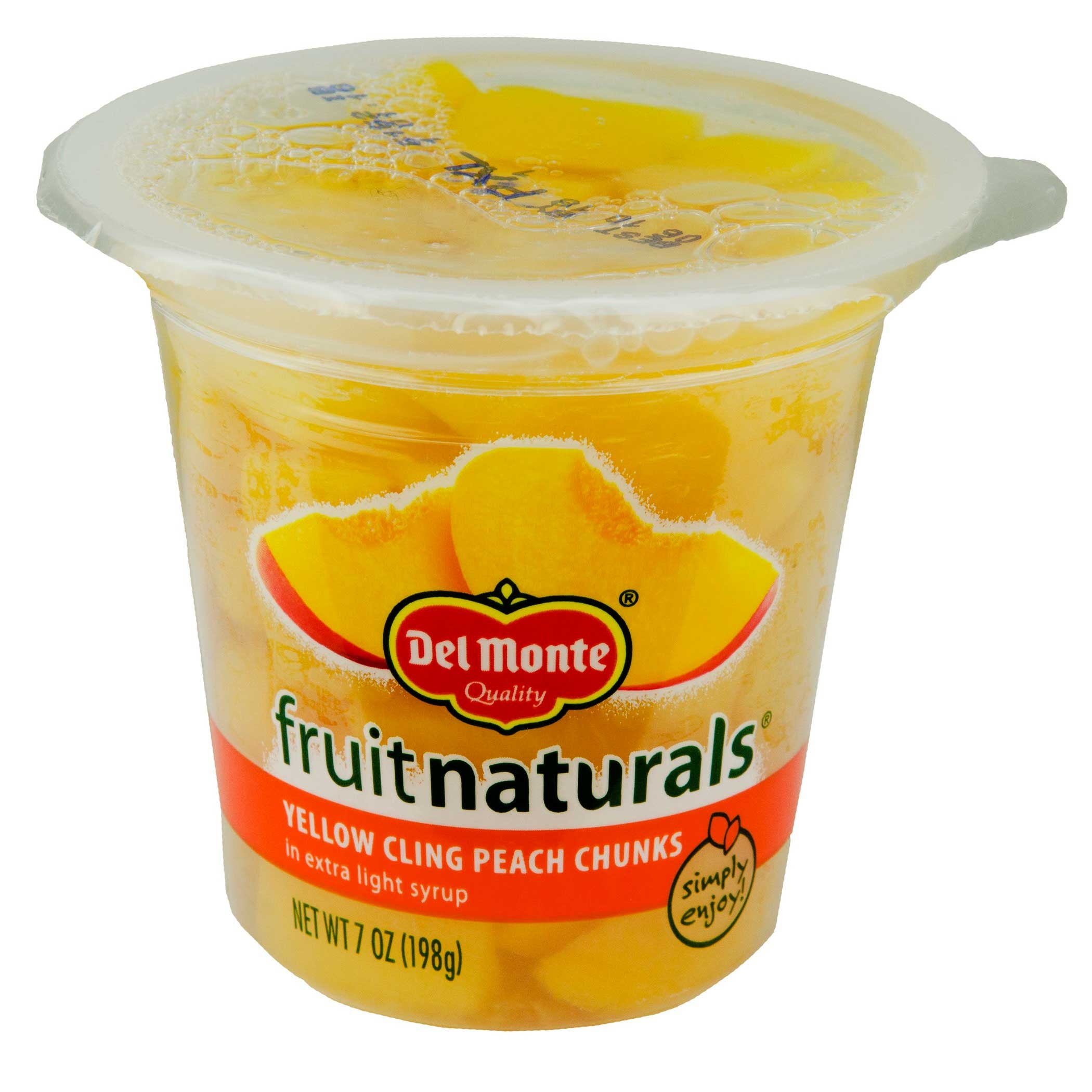 Fruit Naturals Peach Chunk, 7 Ounce -- 12 per case.