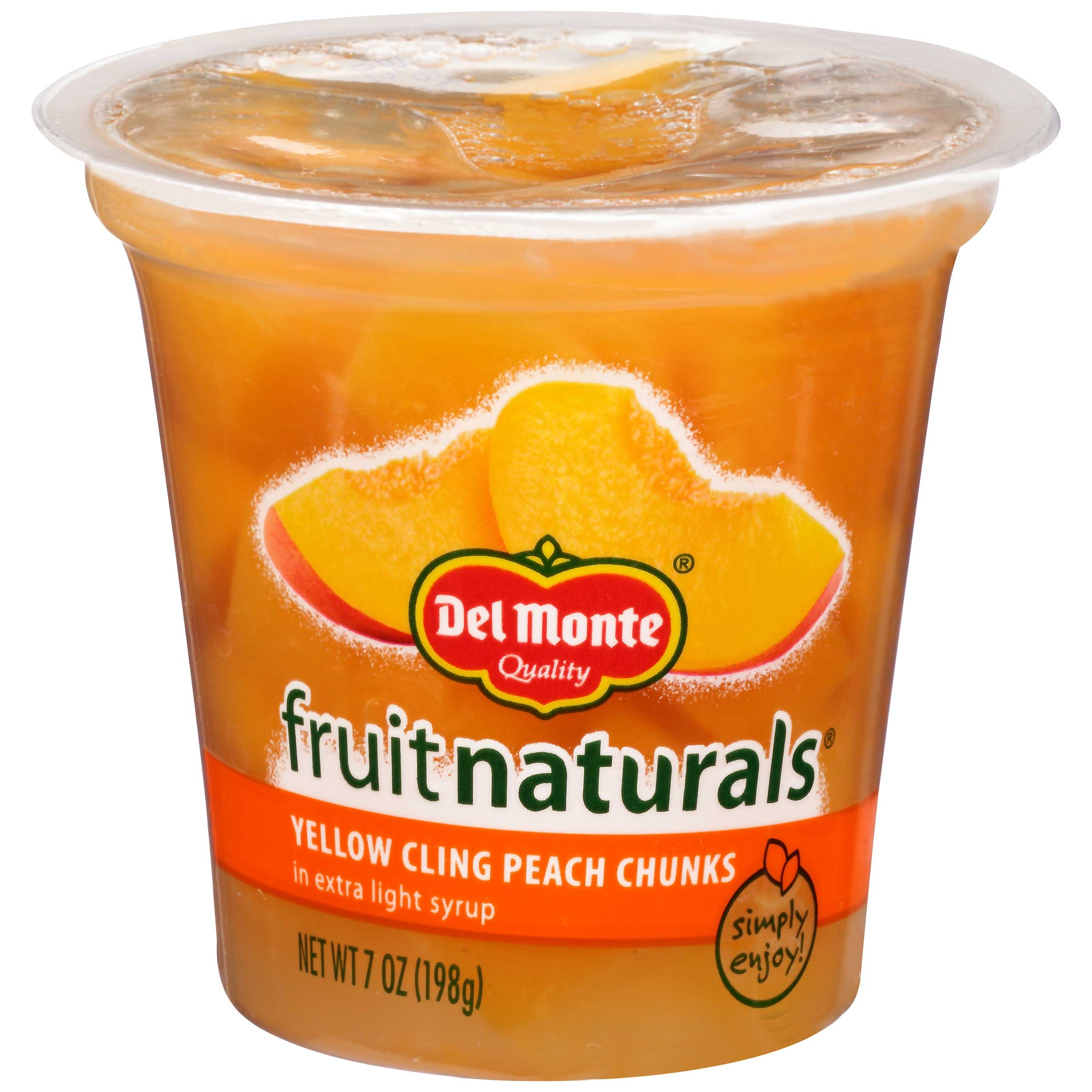 Fruit Naturals Peach Chunk, 7 Ounce -- 12 per case.
