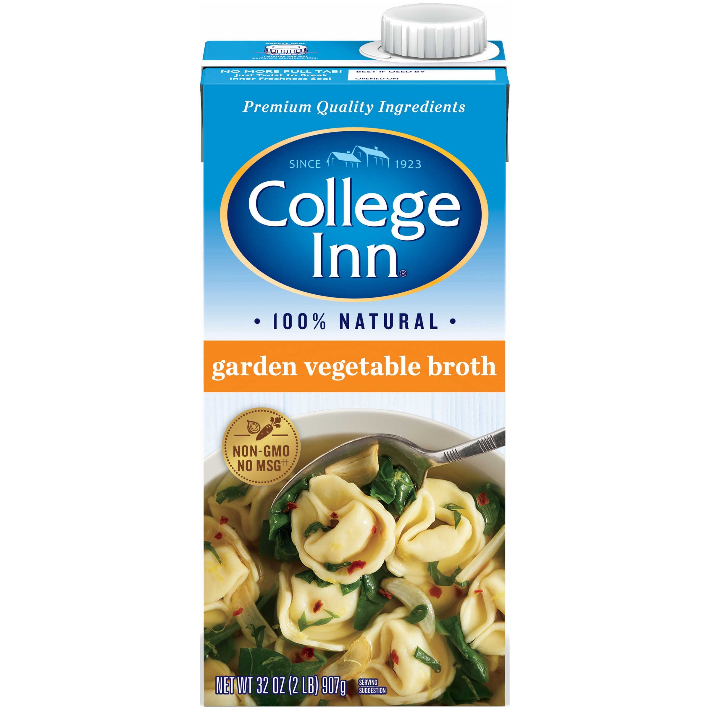 College Inn Garden Vegetable Broth, 32 Ounce -- 12 per case.