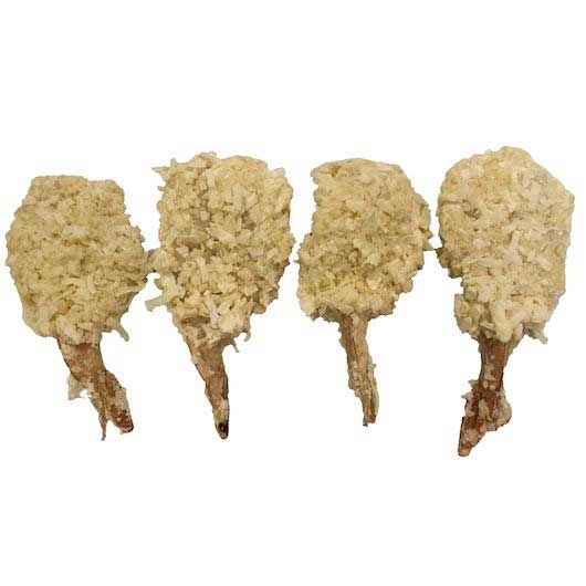 Tampa Bay Fisheries 8 to 12 Count Coconut Butterfly Breaded Shrimp, 3 Pound -- 4 per case